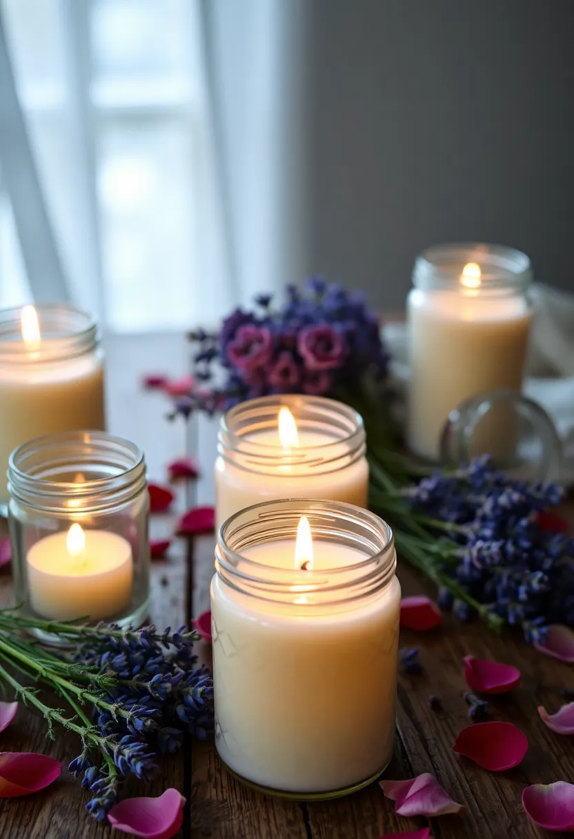 10 Adorable DIY Valentines Gifts for Her That Will Melt Her Heart! - 4. Scented Candles