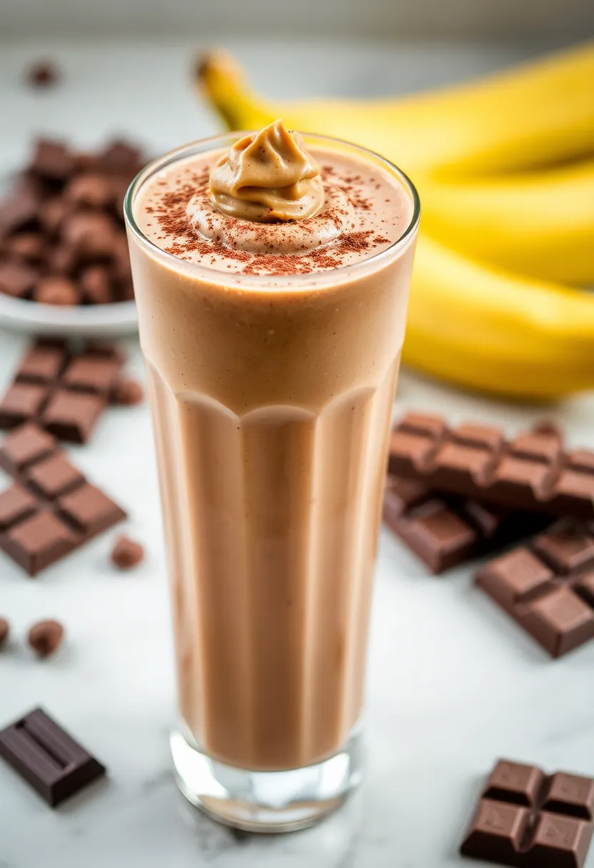 10 Easy and Budget-Friendly Protein Smoothies You Can Make in 5 Minutes! - 3. Chocolate Peanut Butter Protein Shake