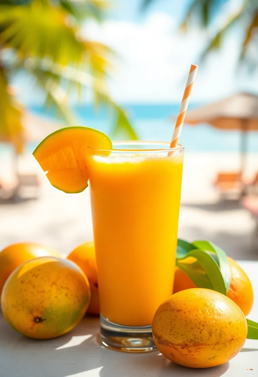 10 Easy and Budget-Friendly Protein Smoothies You Can Make in 5 Minutes! - 4. Tropical Mango Protein Smoothie