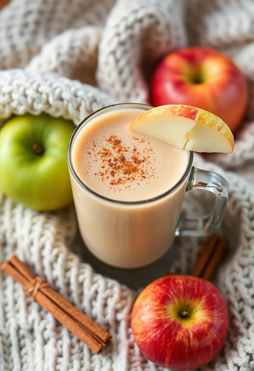 10 Easy and Budget-Friendly Protein Smoothies You Can Make in 5 Minutes! - 6. Apple Cinnamon Protein Smoothie