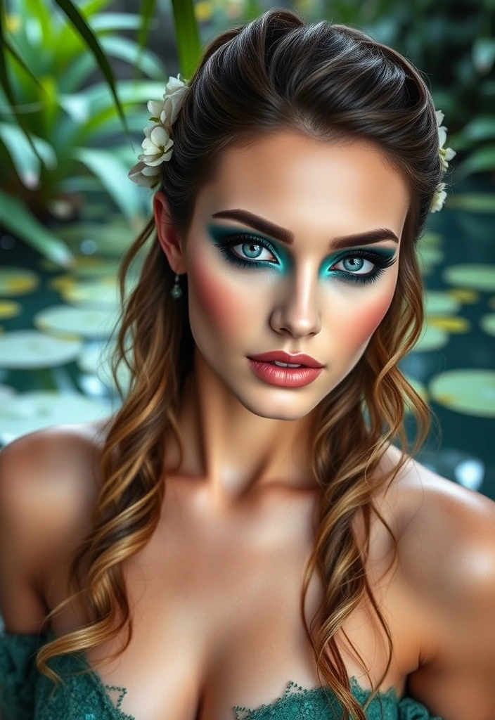 10 Sultry Sea Witch Makeup Looks That