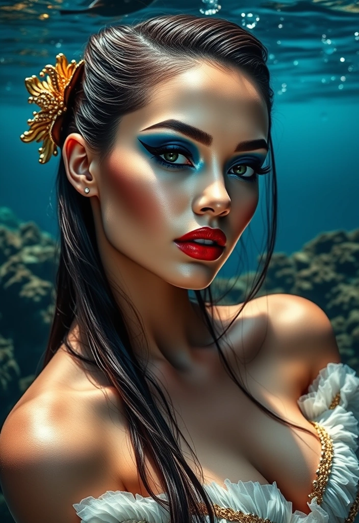 10 Sultry Sea Witch Makeup Looks That