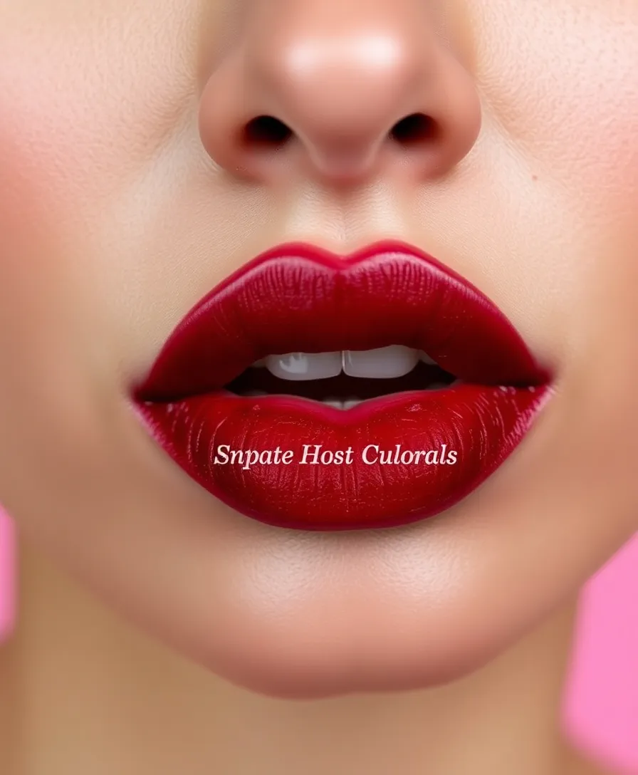 10 Dark Cherry Red Makeup Looks That Will Make You the Star of Every Party! - 4. Cherry Red Ombre Lips