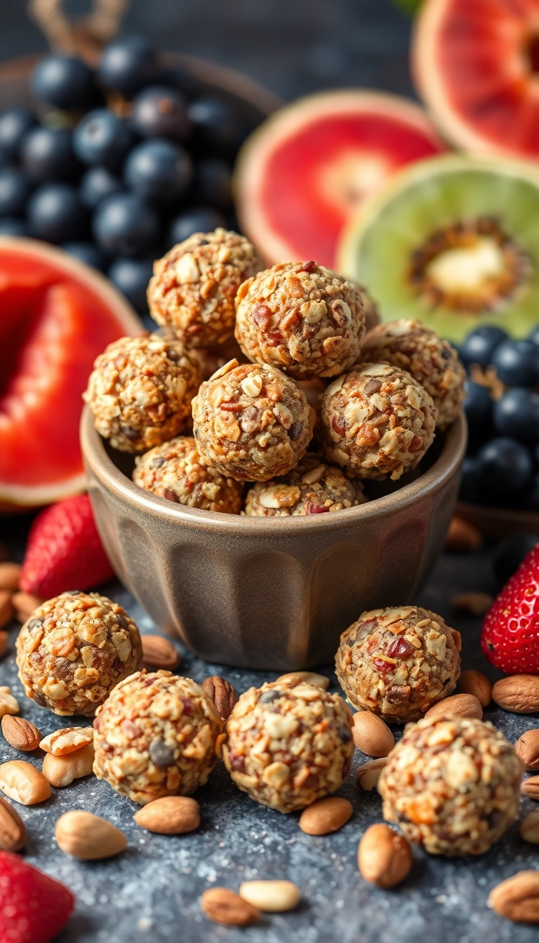 10 Easy DIY Protein Bars You Can Make in Under 10 Minutes (Snack Smarter Now!) - 10. Energy Bites Protein Bars