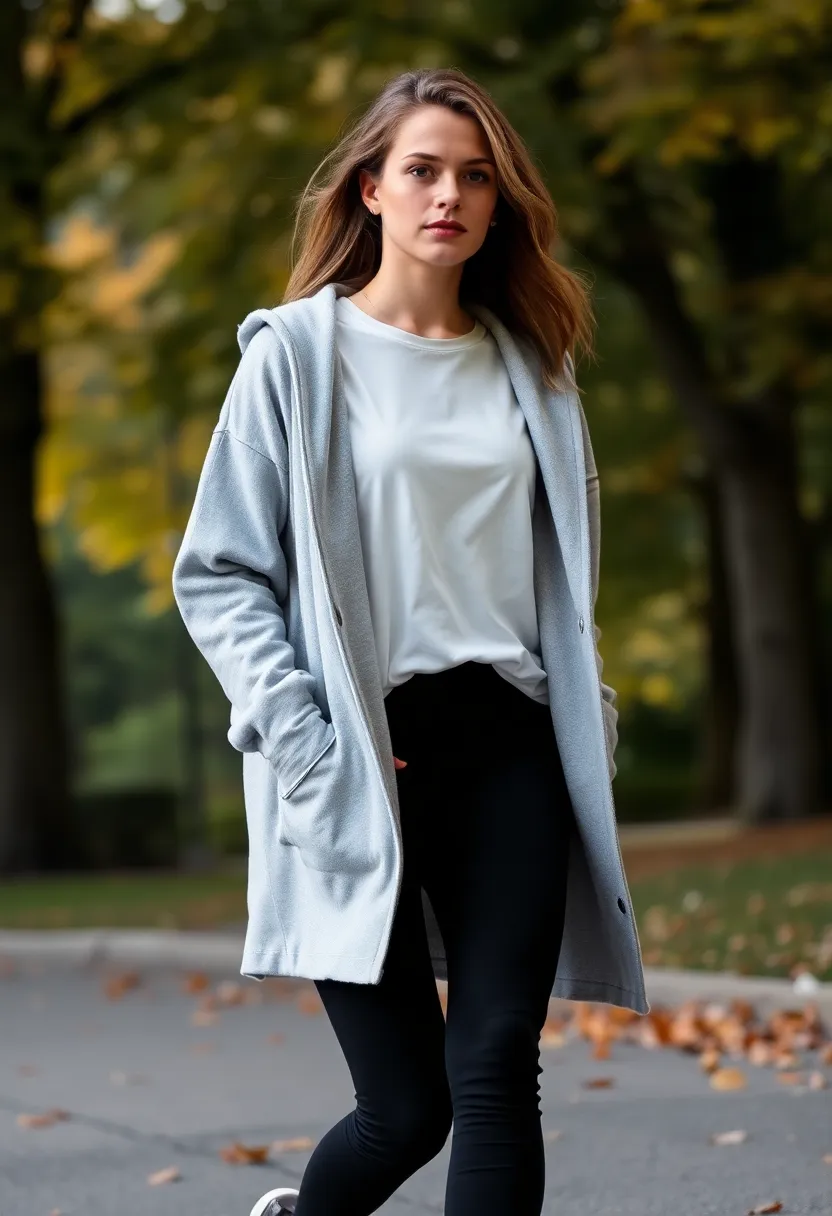 10 Effortlessly Chic Baggy T-Shirt Looks That’ll Elevate Your Street Style Game! - 10. Layered with a Hoodie