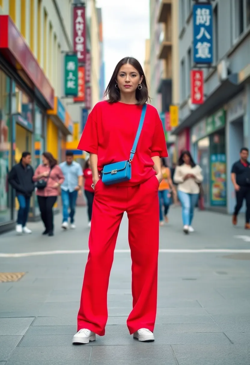 10 Effortlessly Chic Baggy T-Shirt Looks That’ll Elevate Your Street Style Game! - 7. Monochrome Magic