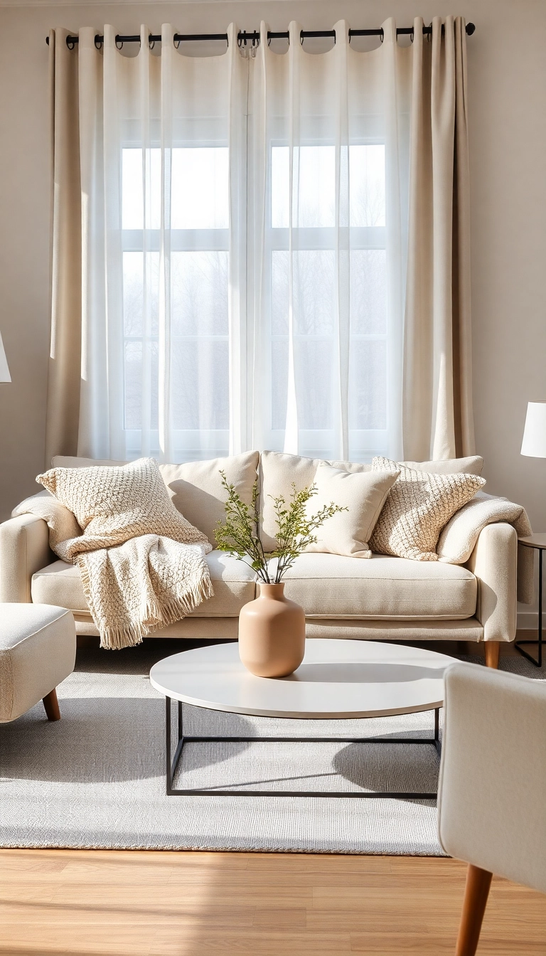 10 Jaw-Dropping Japandi Fusion Living Rooms That Will Make You Want to Redecorate Today! - 2. The Beauty of Neutral Tones