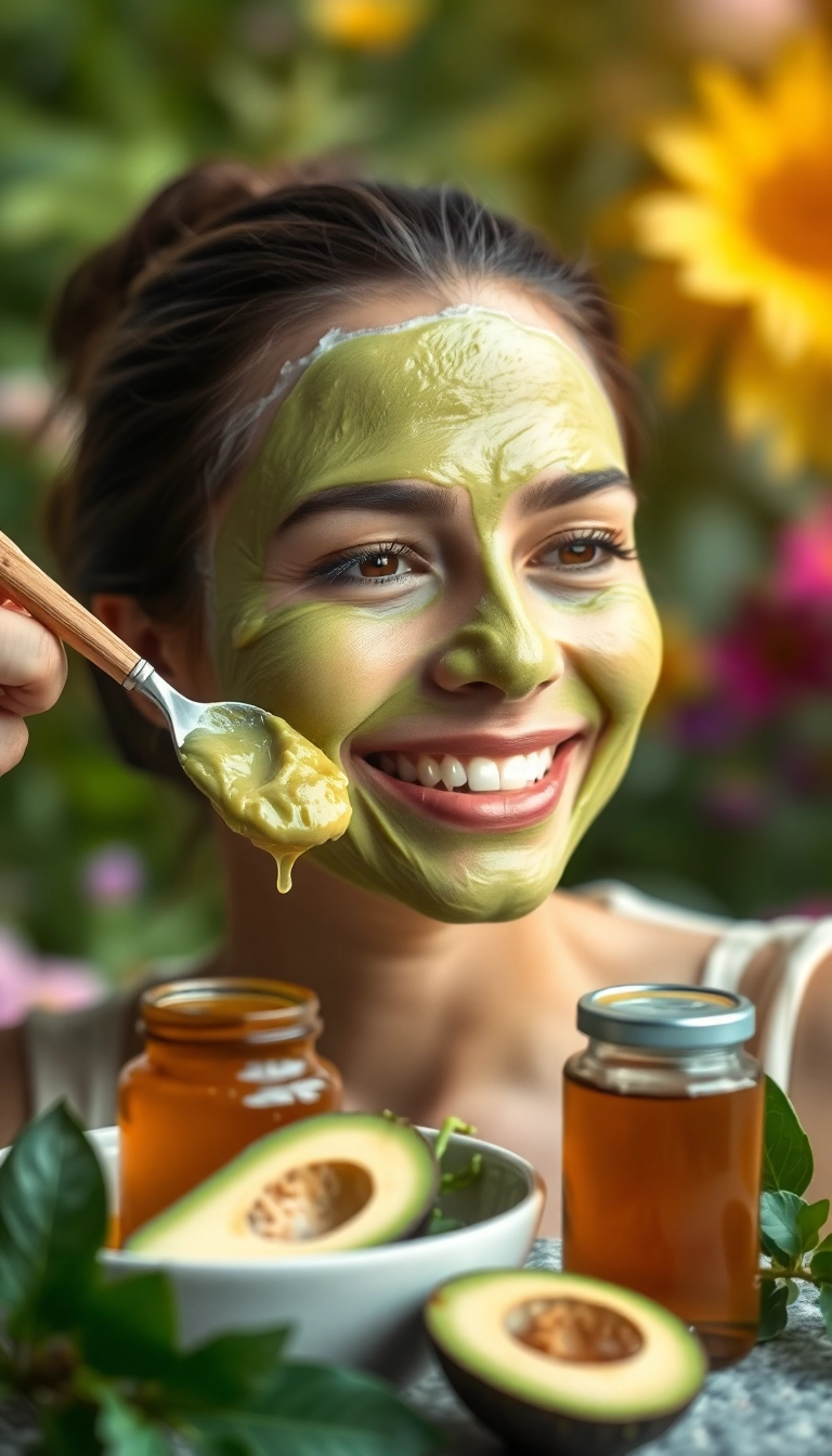 13 DIY Natural Remedies for Anti-Aging That Are Easier Than You Think! - 1. Avocado and Honey Face Mask