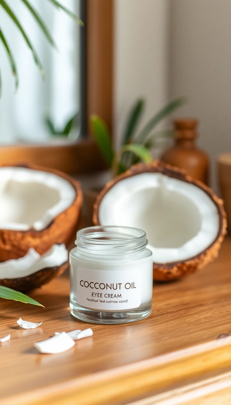13 DIY Natural Remedies for Anti-Aging That Are Easier Than You Think! - 3. Coconut Oil Eye Cream