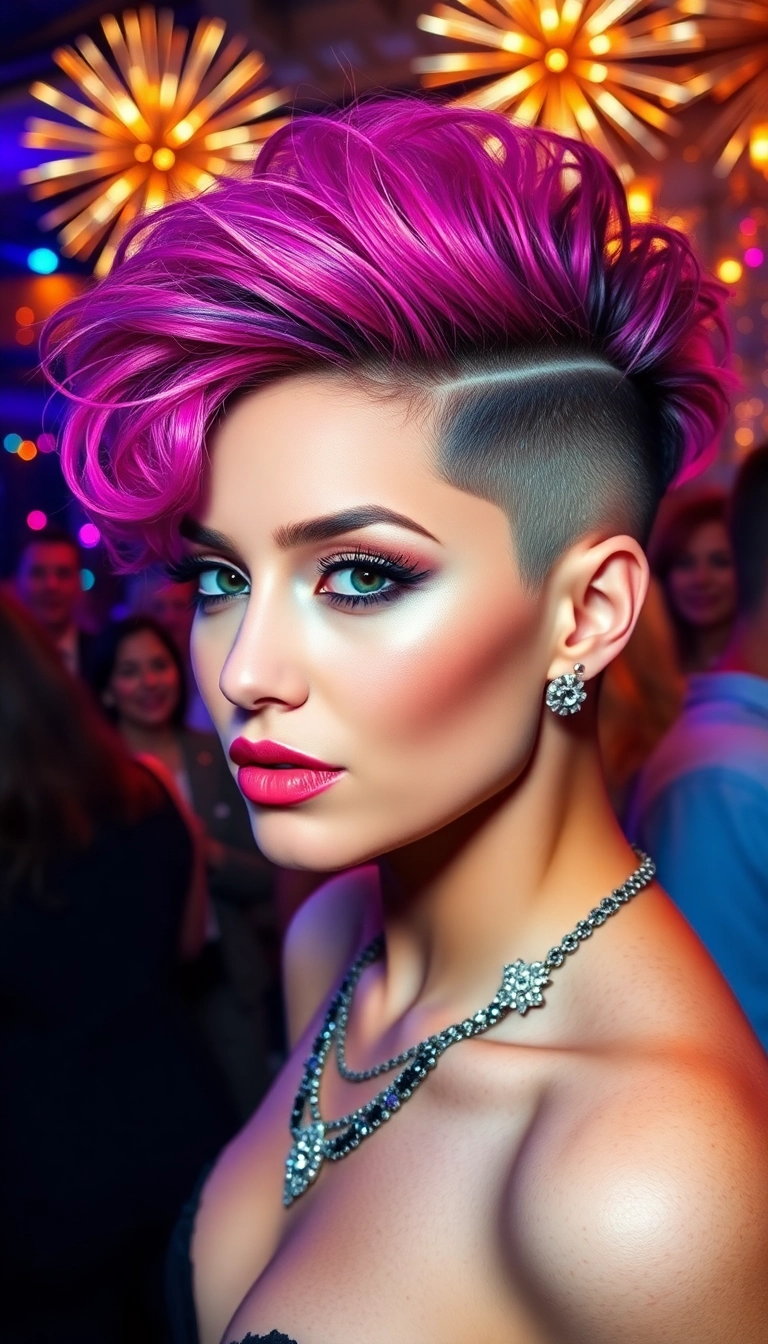 13 Dramatic NYE Hairstyles That Will Leave Everyone Speechless (You’ll Be Obsessed with #6!) - 6. The Daring Undercut