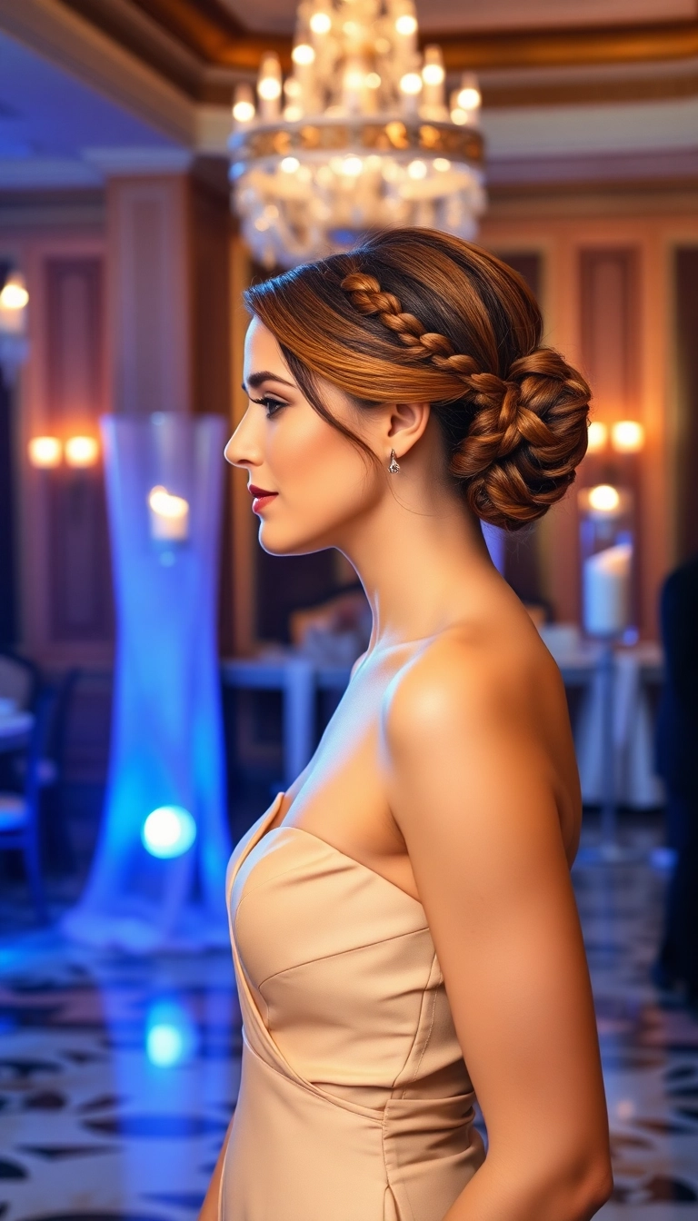 13 Dramatic NYE Hairstyles That Will Leave Everyone Speechless (You’ll Be Obsessed with #6!) - 7. Elegant Low Chignon