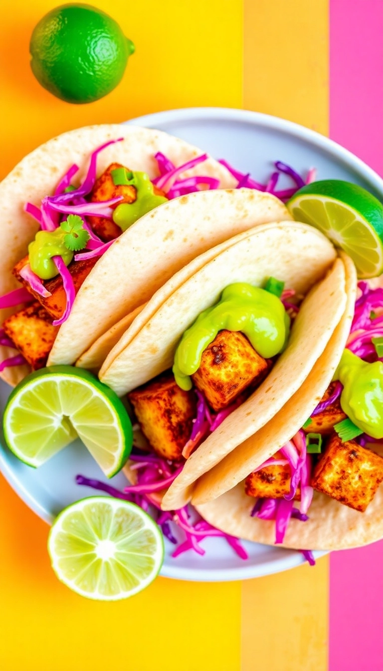 15 Fusion Tacos That Will Make You Rethink Taco Night Forever! - 11. Teriyaki Tofu Tacos