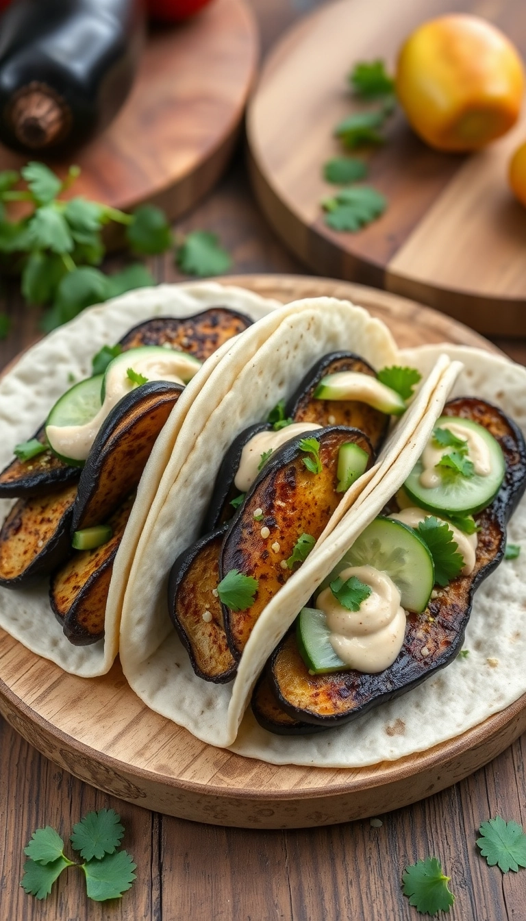 15 Fusion Tacos That Will Make You Rethink Taco Night Forever! - 13. Miso Eggplant Tacos
