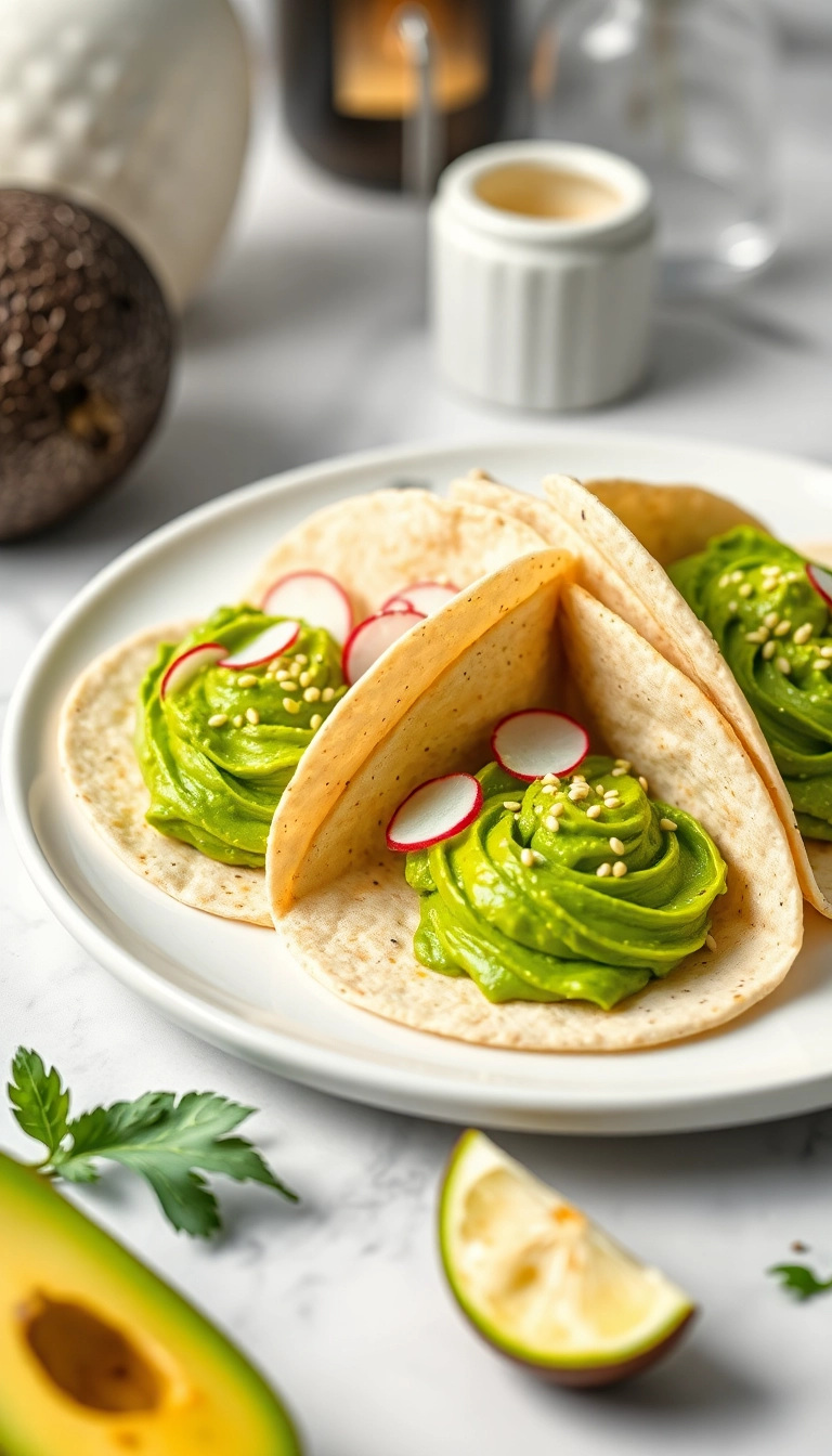 15 Fusion Tacos That Will Make You Rethink Taco Night Forever! - 15. Wasabi Avocado Tacos