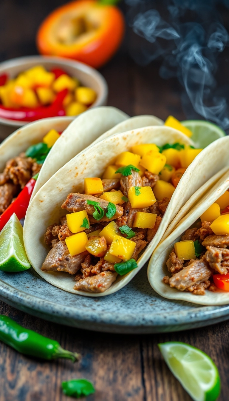 15 Fusion Tacos That Will Make You Rethink Taco Night Forever! - 5. Spicy Miso Pork Tacos