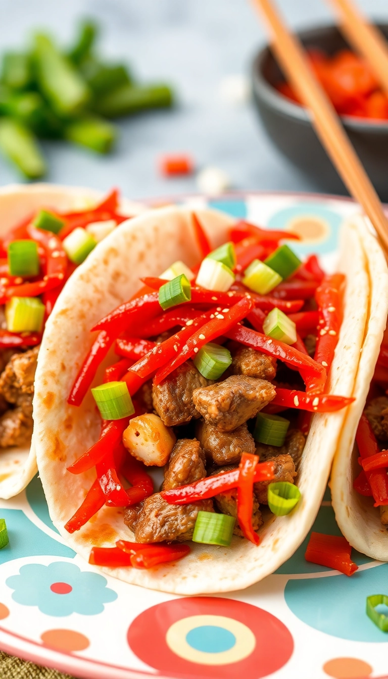 15 Fusion Tacos That Will Make You Rethink Taco Night Forever! - 8. Kimchi Tacos