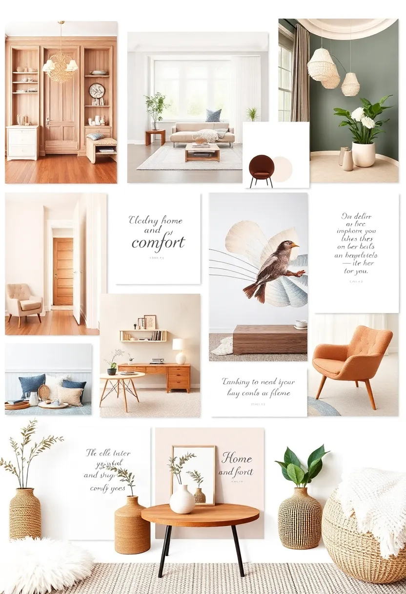 15 Inspiring Vision Board Ideas for 2025 to Achieve Your Wildest Goals! - 10. Home Sweet Home: Interior Design Dreams
