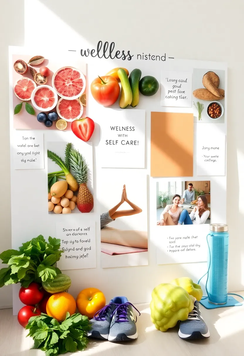 15 Inspiring Vision Board Ideas for 2025 to Achieve Your Wildest Goals! - 2. Wellness Journey: Health and Fitness