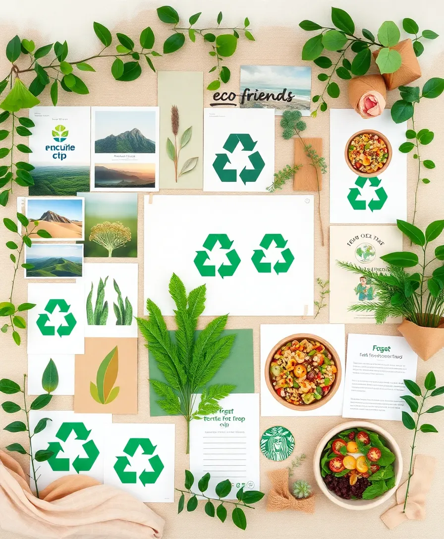 15 Inspiring Vision Board Ideas for 2025 to Achieve Your Wildest Goals! - 9. Sustainable Living: Eco-Friendly Goals