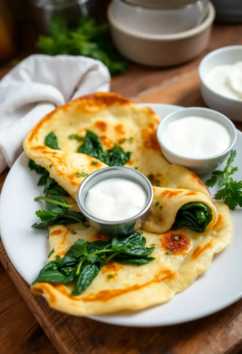 15 Irresistible Turkish Dishes You Can Whip Up in Your Kitchen Today! - 13. Gözleme (Stuffed Flatbread)
