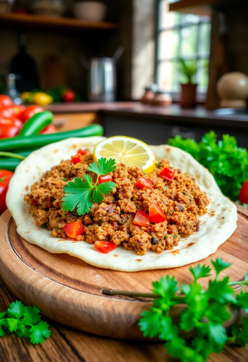 15 Irresistible Turkish Dishes You Can Whip Up in Your Kitchen Today! - 2. Lahmacun (Turkish Pizza)