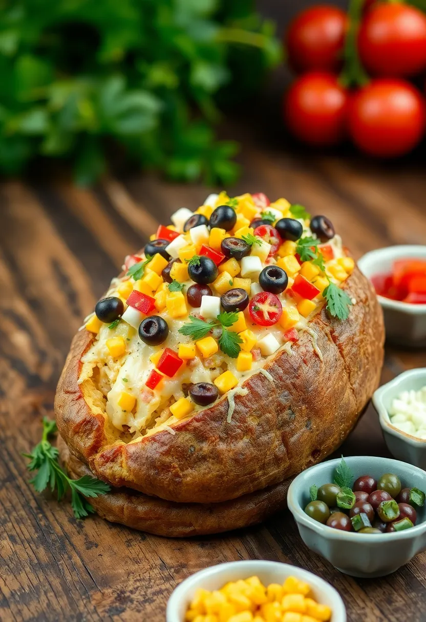 15 Irresistible Turkish Dishes You Can Whip Up in Your Kitchen Today! - 7. Kumpir (Stuffed Baked Potatoes)