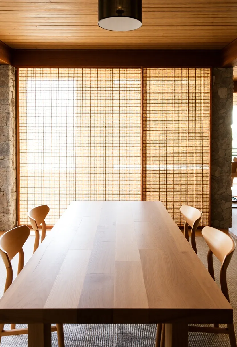 15 Japanese Interior Design Trends That Will Transform Your Space into a Tranquil Oasis! - 1. Embrace Natural Materials