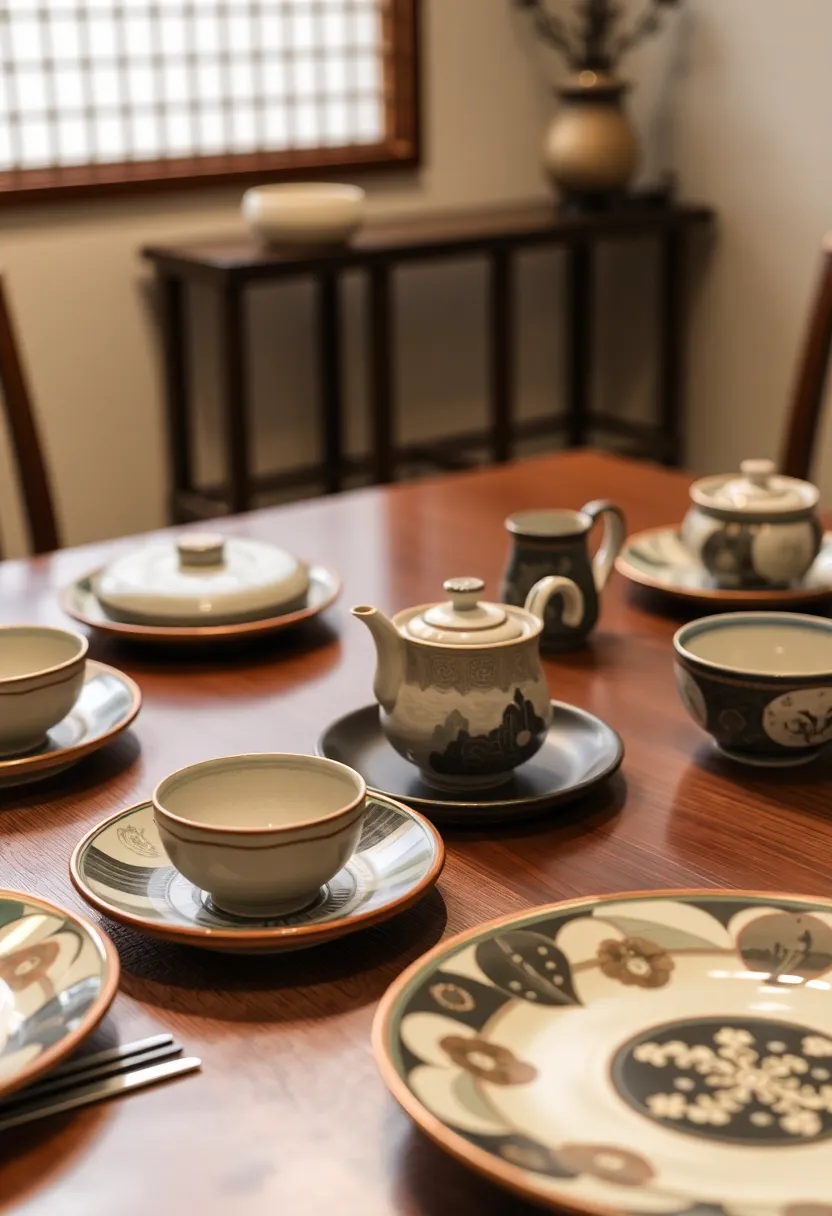 15 Japanese Interior Design Trends That Will Transform Your Space into a Tranquil Oasis! - 12. Japanese Ceramics