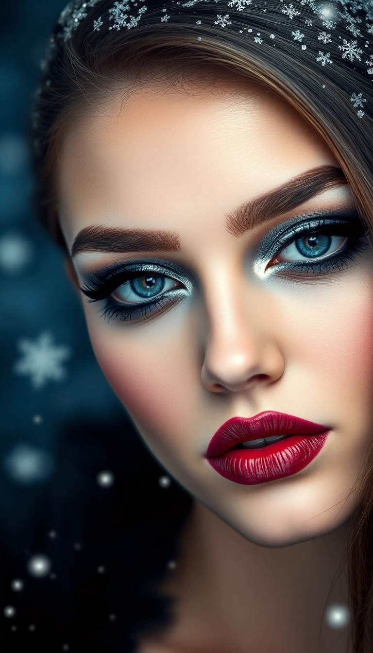 15 Winter Goth Makeup Ideas That