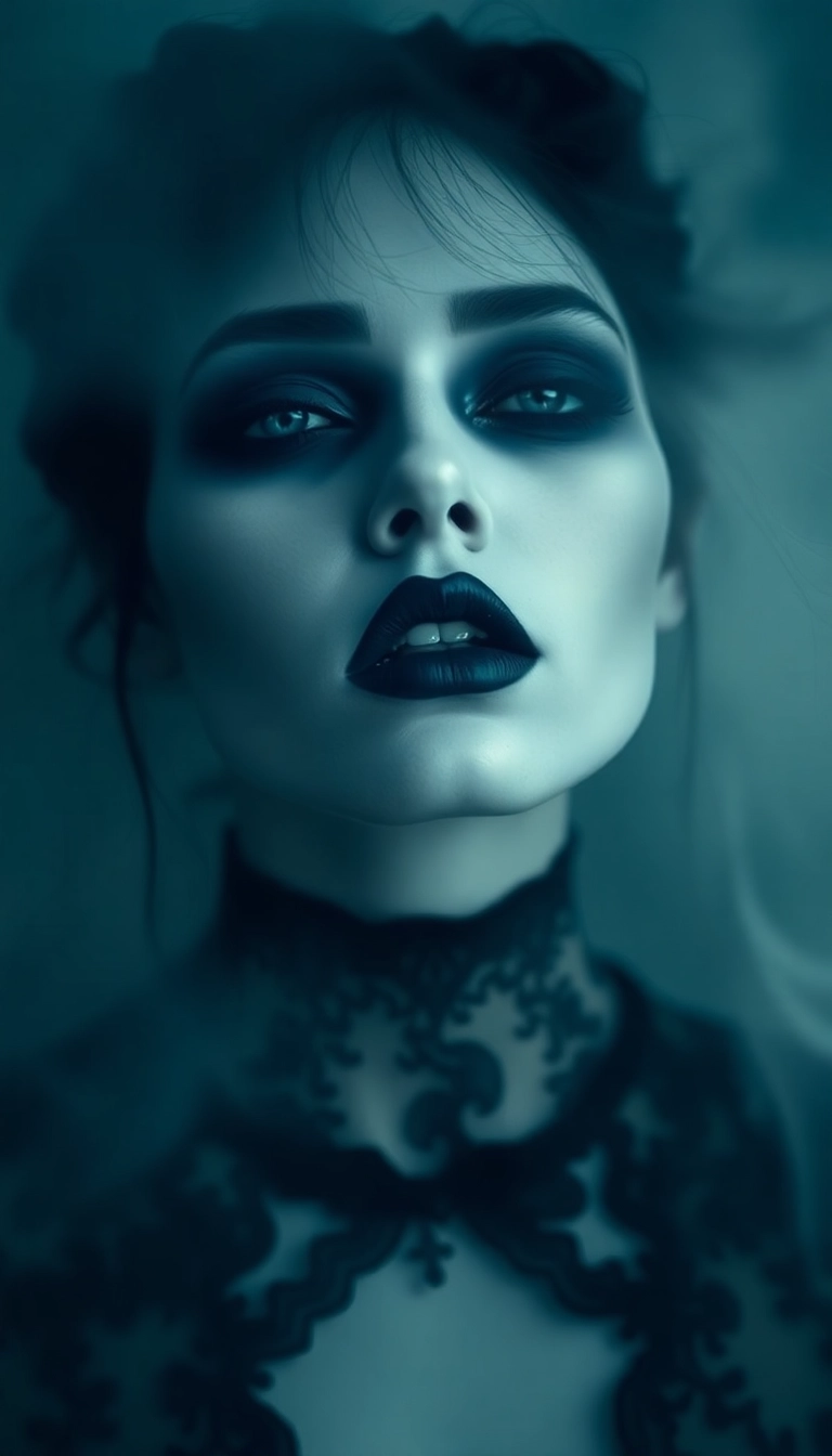 15 Winter Goth Makeup Ideas That