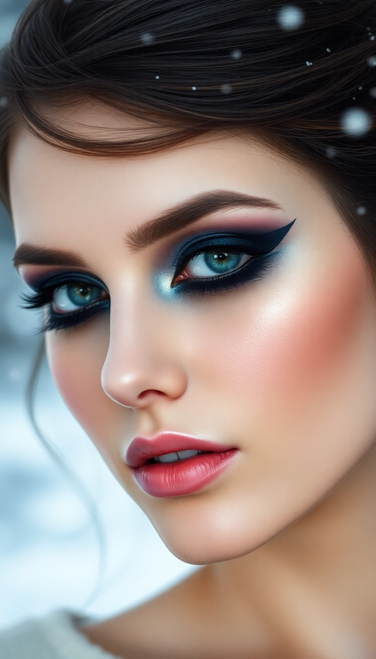 15 Winter Goth Makeup Ideas That