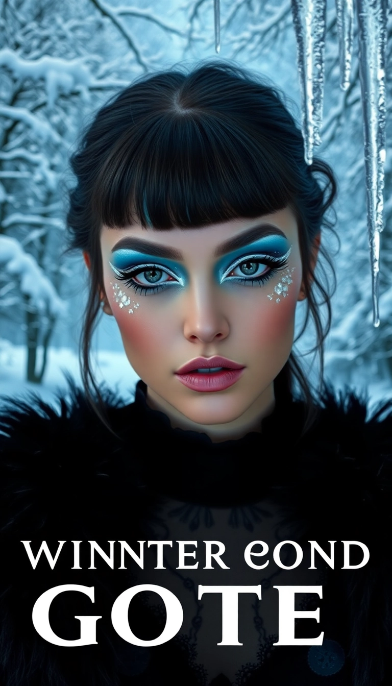 15 Winter Goth Makeup Ideas That