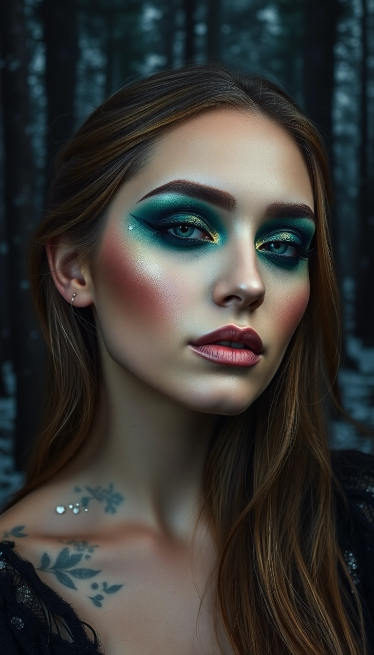 15 Winter Goth Makeup Ideas That