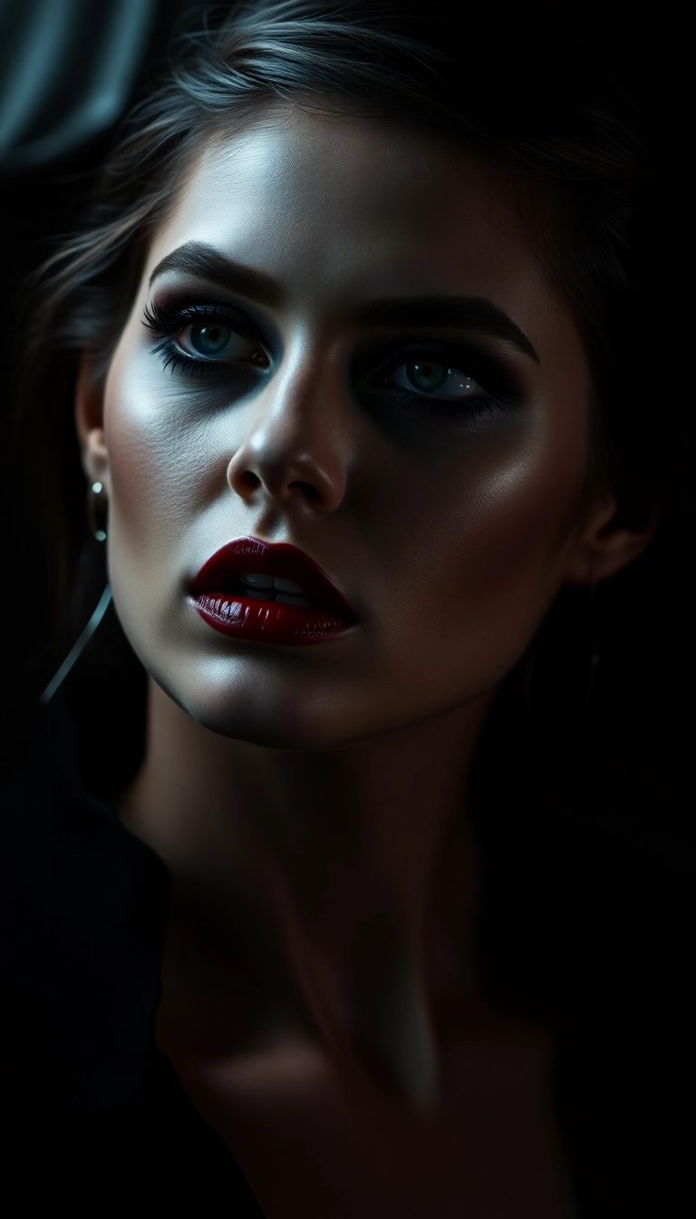 15 Winter Goth Makeup Ideas That