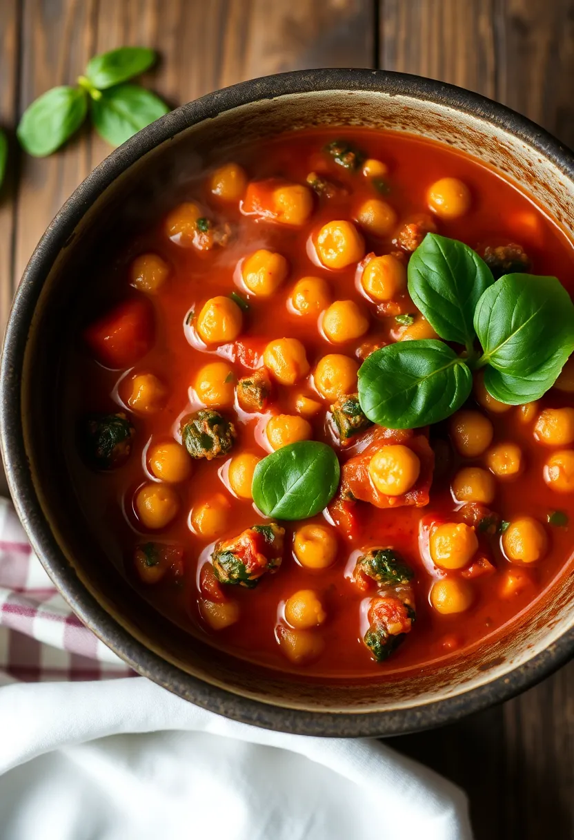 20 Protein-Packed International Dishes You Need to Try Right Now! - 6. Spanish Chickpea and Spinach Stew