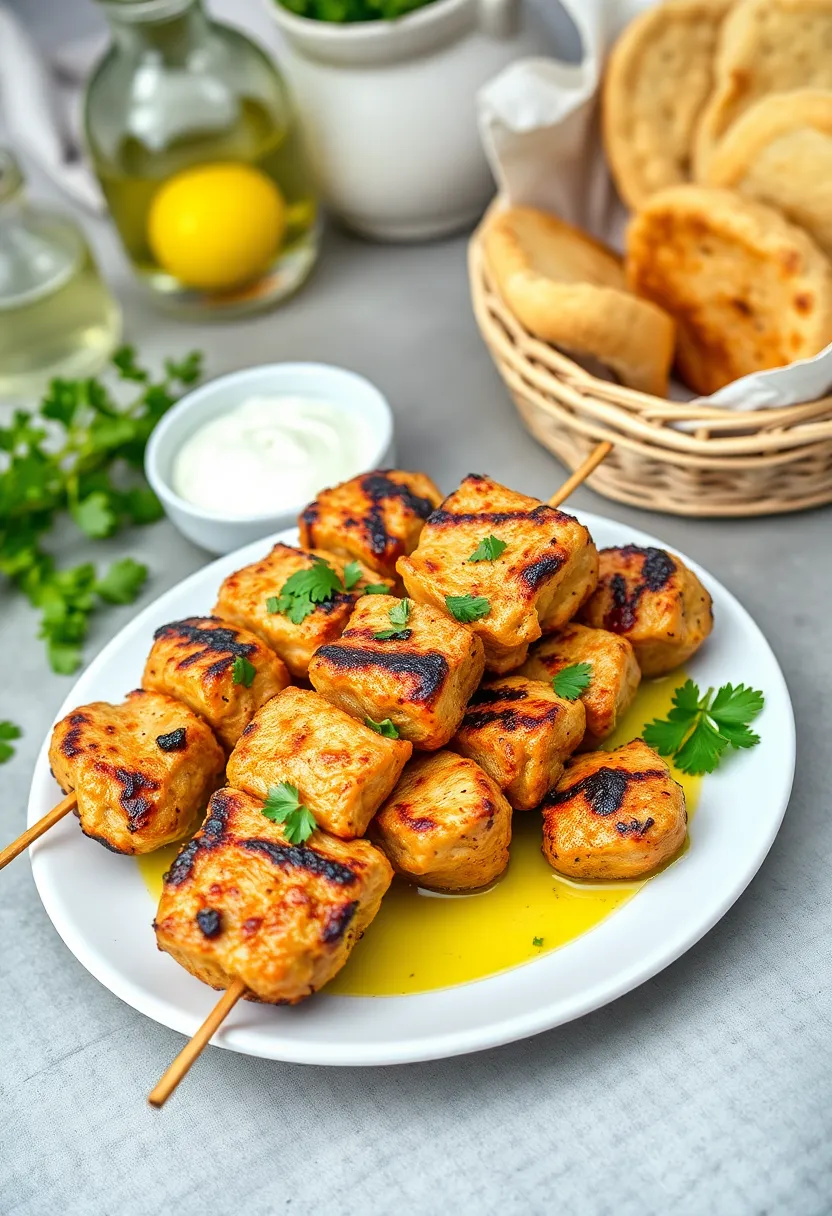 20 Protein-Packed International Dishes You Need to Try Right Now! - 7. Greek Yogurt Chicken Souvlaki