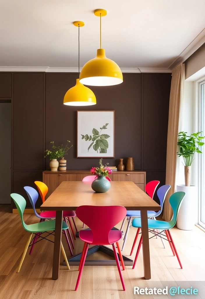 Primary Play: The Bold Color Trend Transforming Home Interiors - 10. Lighting Up: Bold Fixtures to Brighten Spaces