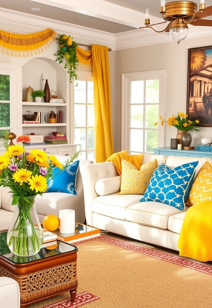 Primary Play: The Bold Color Trend Transforming Home Interiors - 13. Seasonal Changes: Rotating Bold Decor