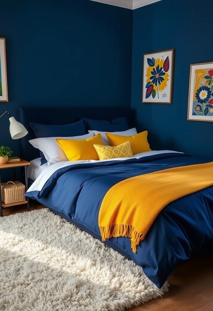 Primary Play: The Bold Color Trend Transforming Home Interiors - 5. Bedroom Bliss: Bold Colors for a Restful Retreat